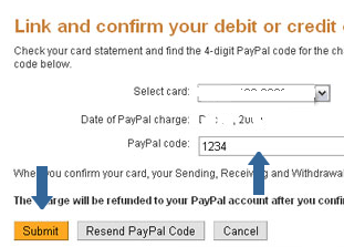 Liên kết tại khoản PayPal với thẻ Visa