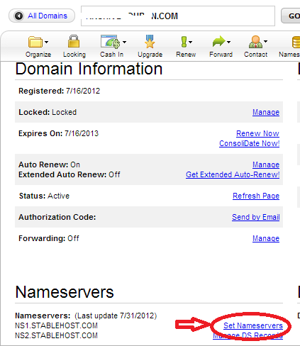 trỏ domain về hosting