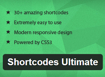 shortcode ultimate