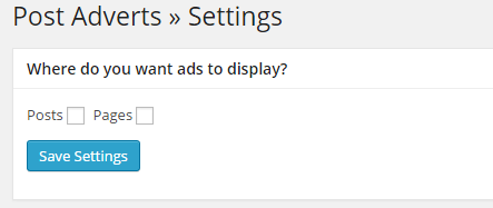 plugin insert post ads setting